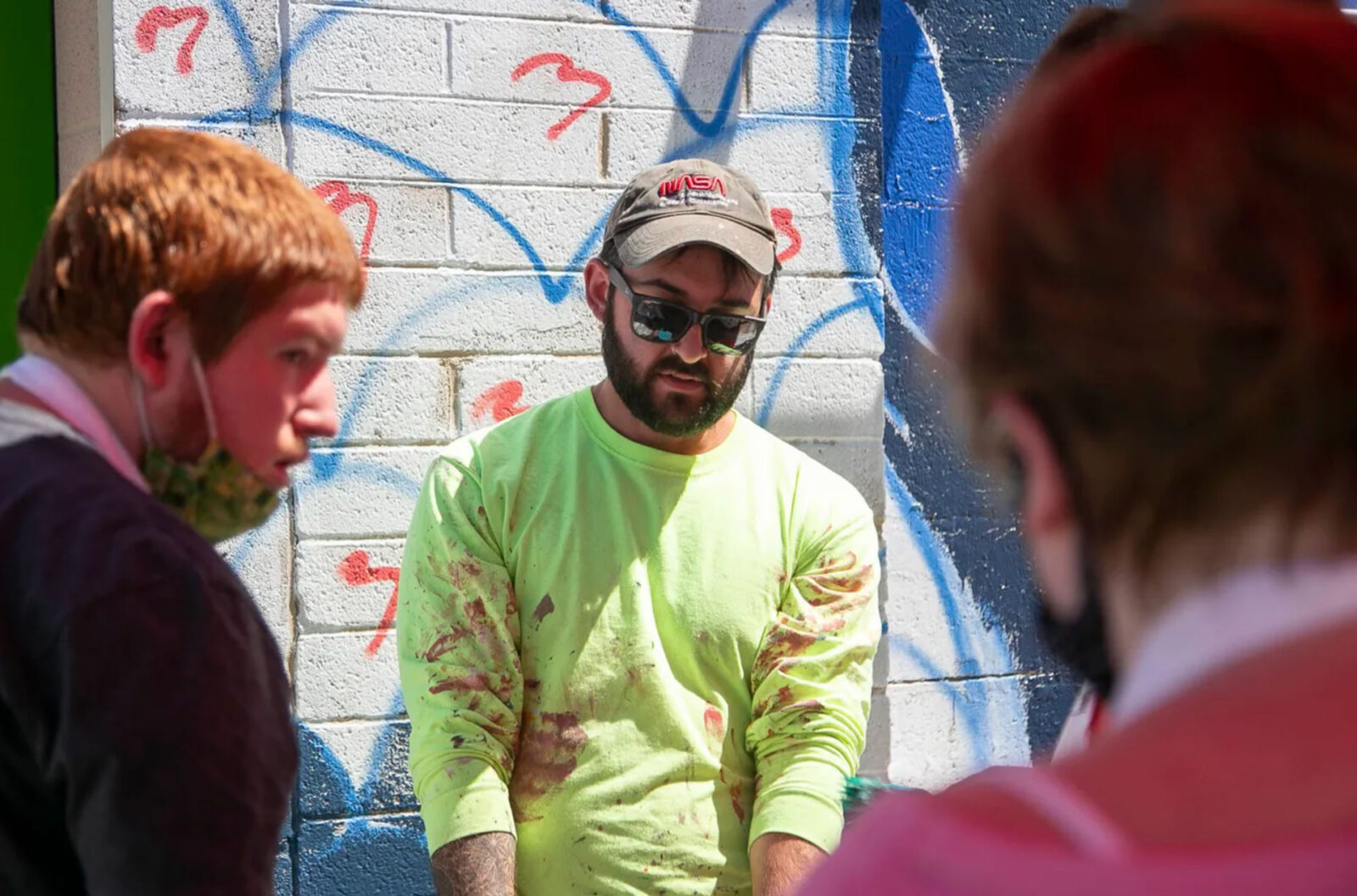 Professional large scale painting