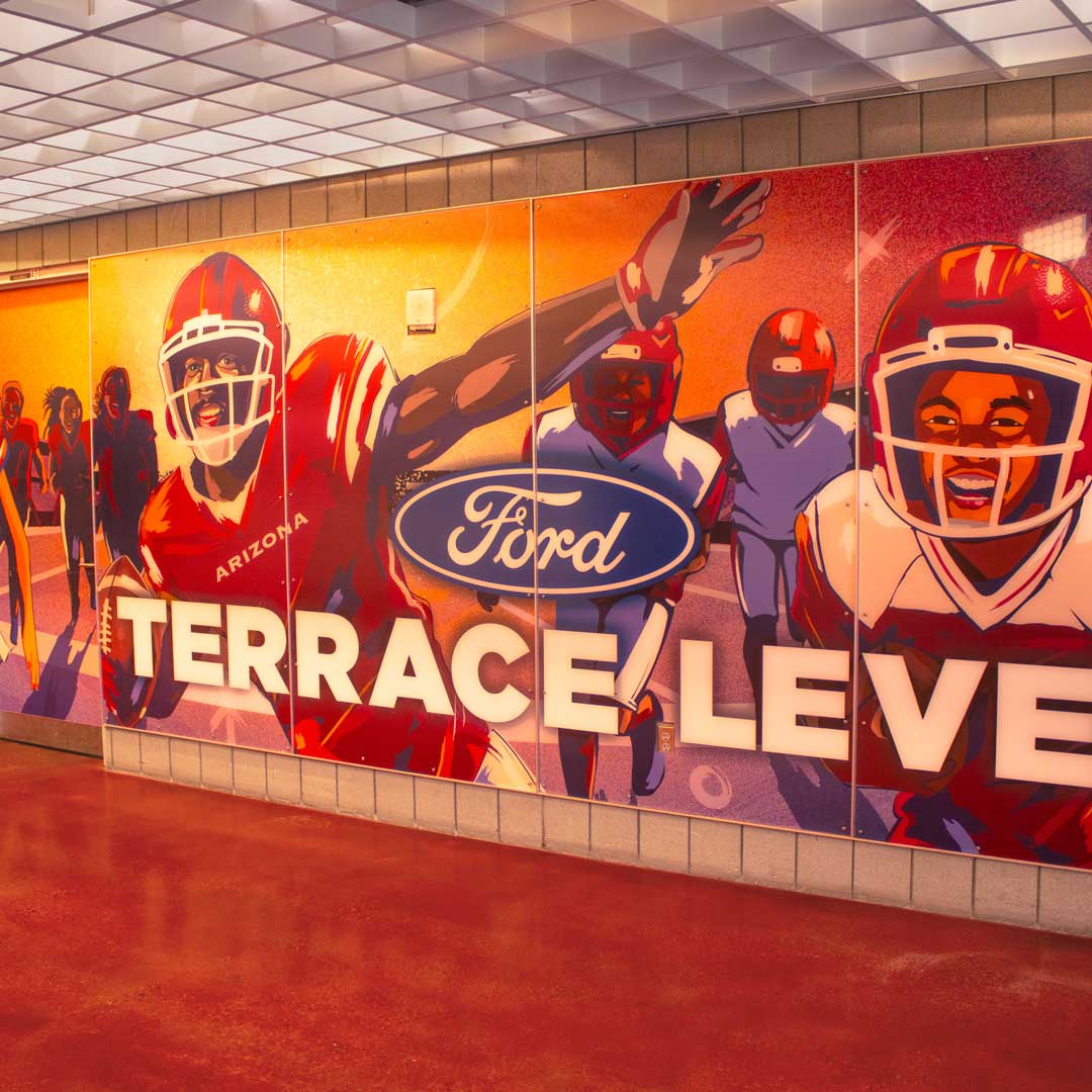 Professional interior murals in Phoenix, Arizona